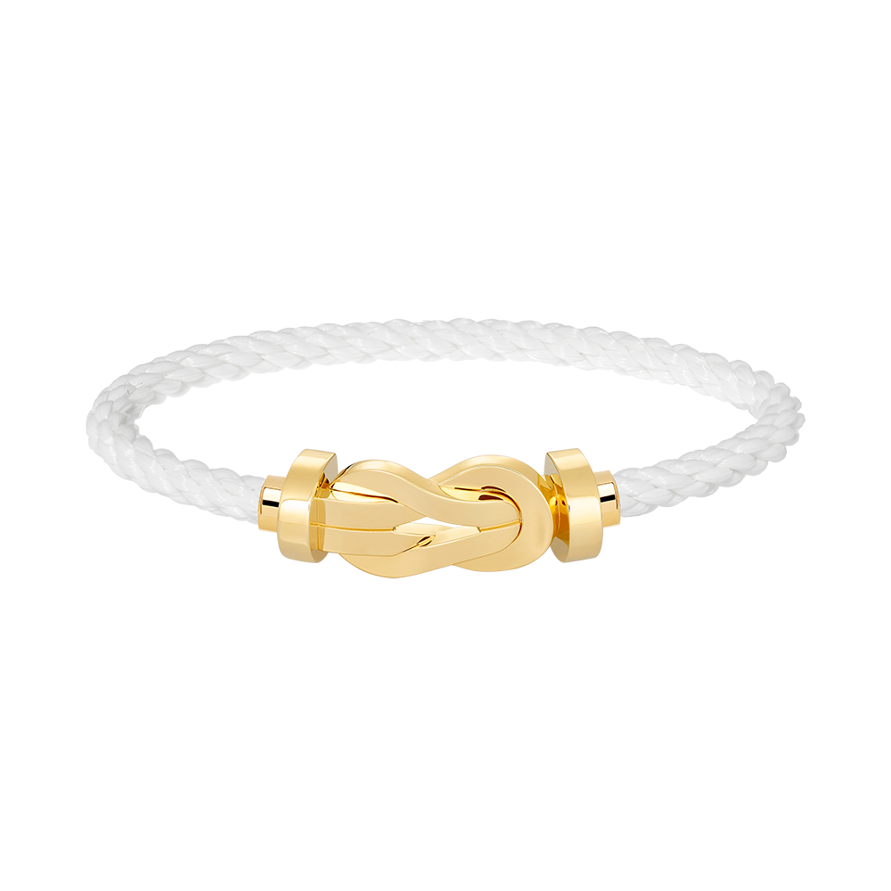 [Pearl Jewelrys]CHANCE LARGE 8 FIGURE BUCKLE NO DIAMOND BRACELET GOLD