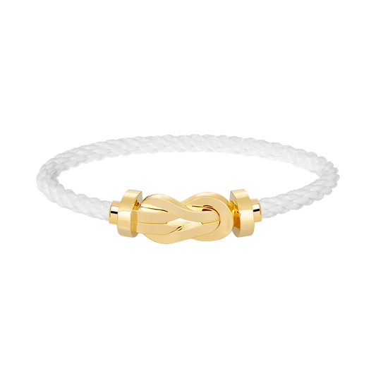 [Pearl Jewelrys]CHANCE LARGE 8 FIGURE BUCKLE NO DIAMOND BRACELET GOLD