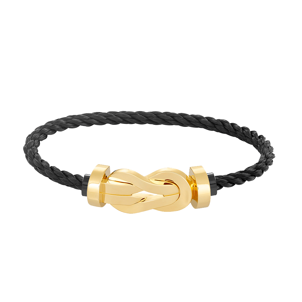 [Pearl Jewelrys]CHANCE LARGE 8 FIGURE BUCKLE NO DIAMOND BRACELET GOLD