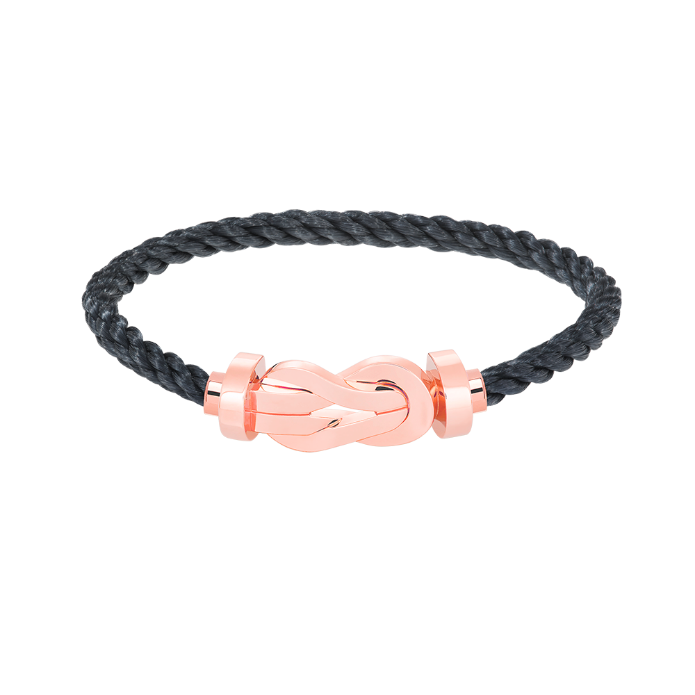 [Pearl Jewelrys]CHANCE LARGE 8 FIGURE BUCKLE NO DIAMOND BRACELET ROSE GOLD
