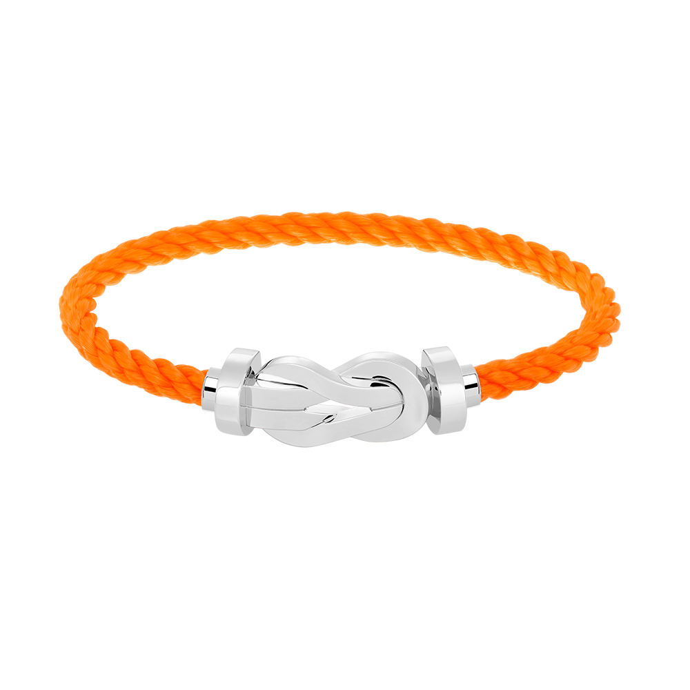 [Pearl Jewelrys]CHANCE LARGE 8 FIGURE BUCKLE NO DIAMOND BRACELET SILVER