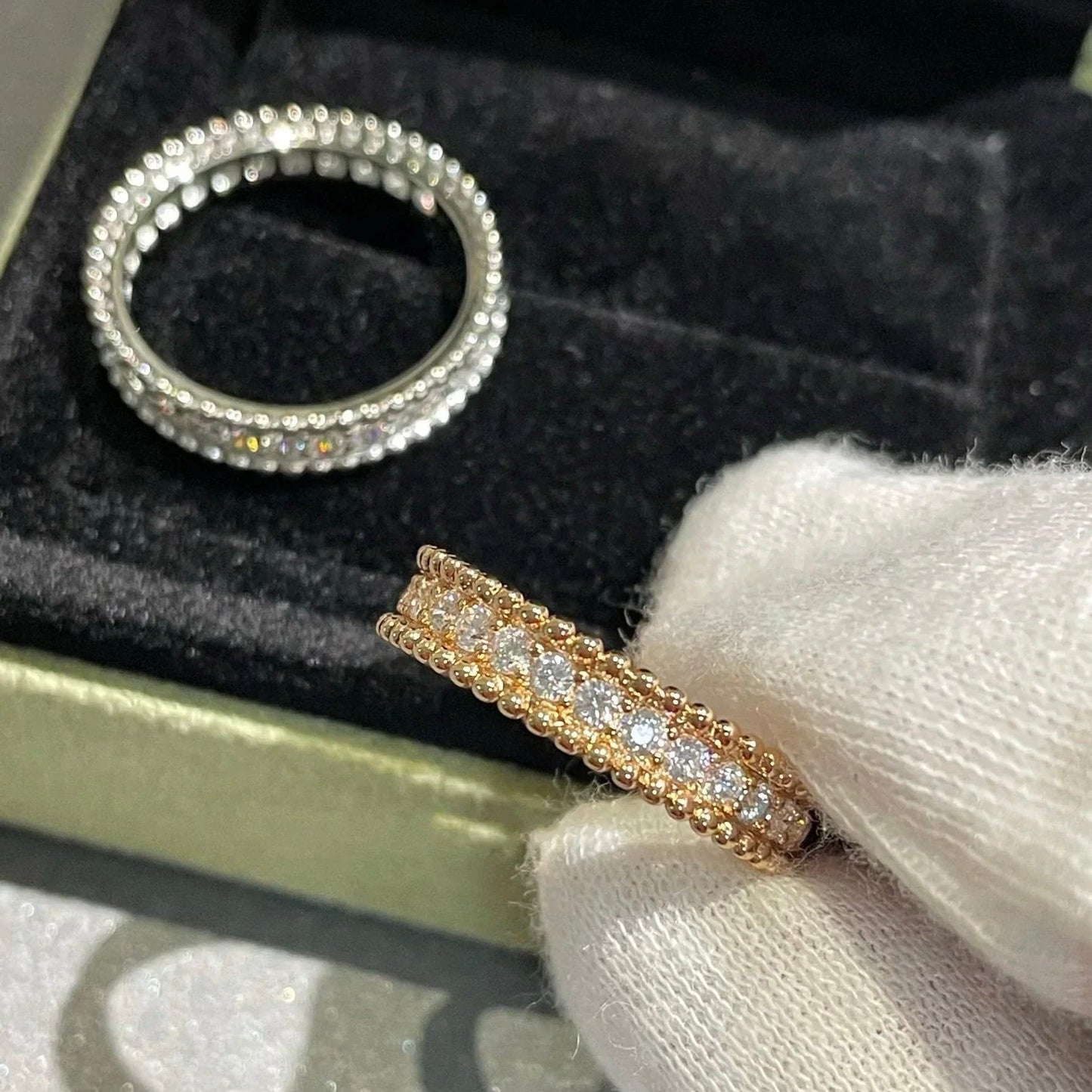 [Pearl Jewelrys]PERLEE DIAMOND SILVER RING