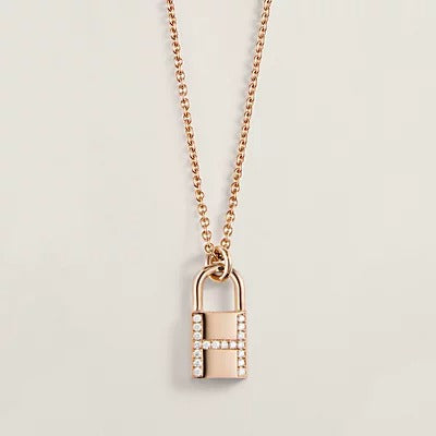 [Pearl Jewelrys]HM ADVANCED NICHE LOCK HEAD NECKLACE DIAMONDS