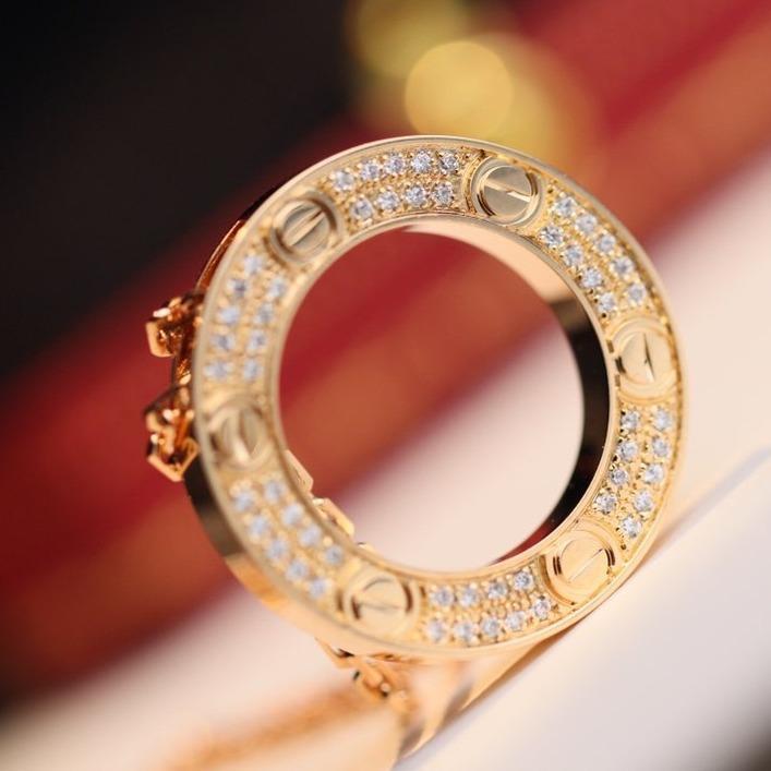 [Pearl Jewelrys]LOVE NECKLACE ADJUSTABLE ROSE GOLD