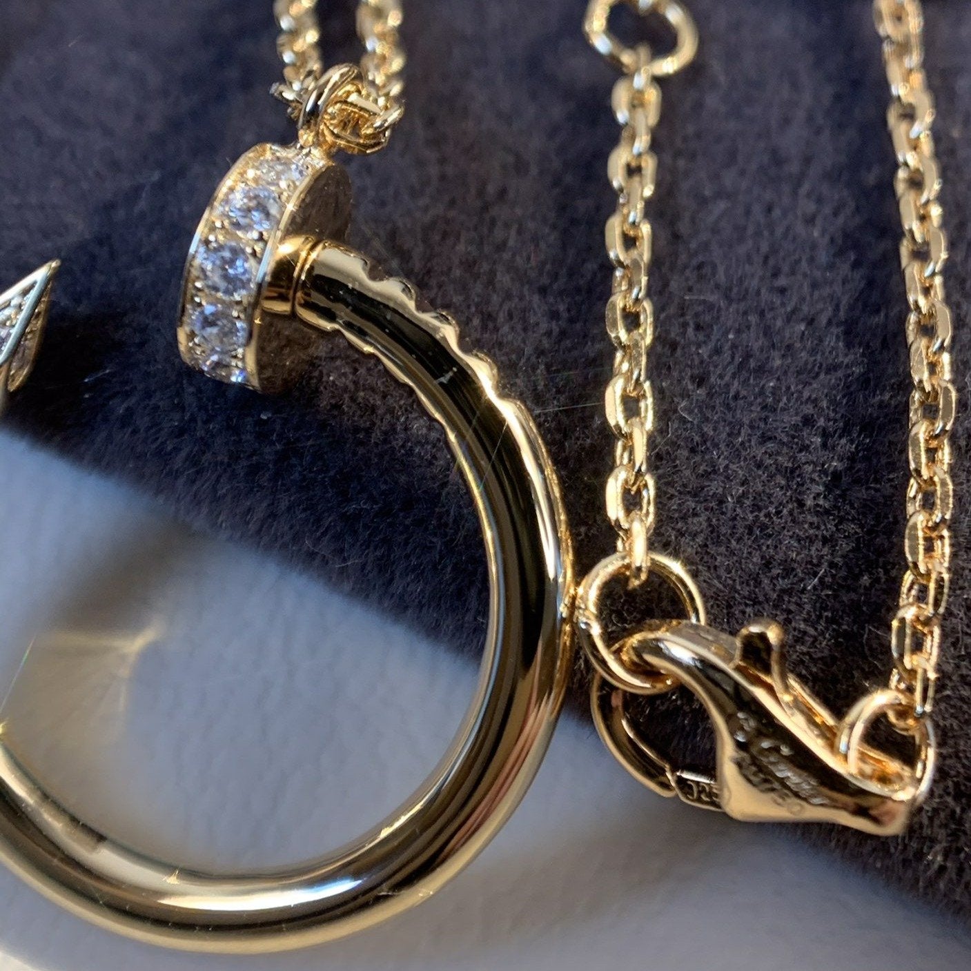 [Pearl Jewelrys]JUSTE NECKLACE PINK GOLD