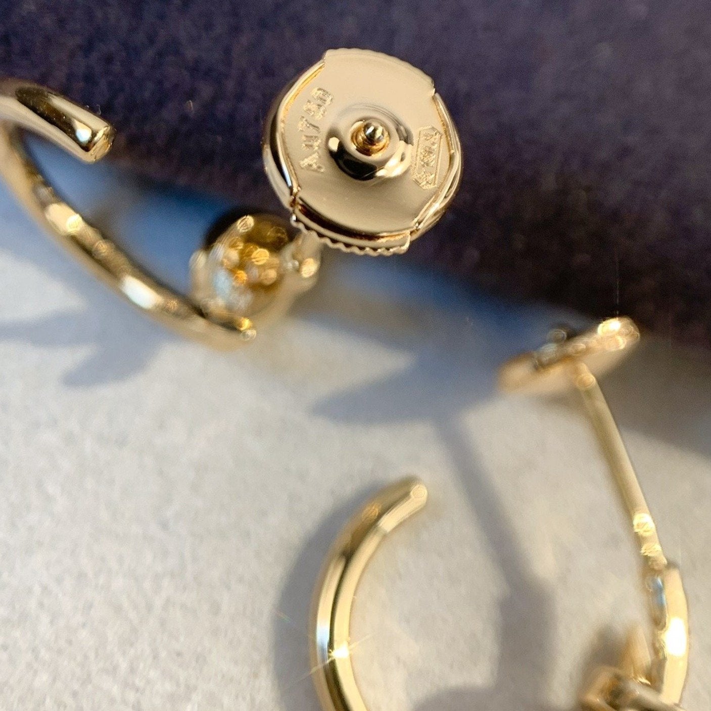 [Pearl Jewelrys]JUSTE EARRINGS PINK GOLD