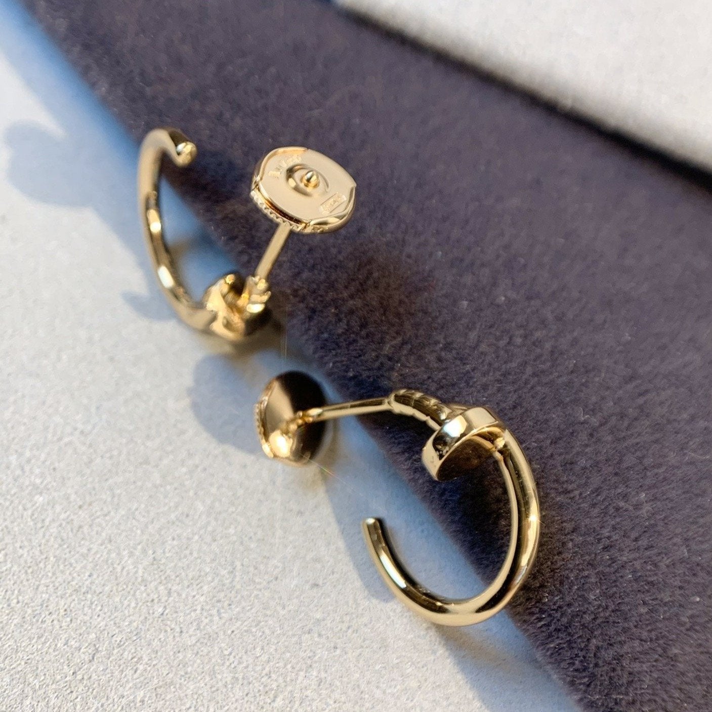 [Pearl Jewelrys]JUSTE EARRINGS PINK GOLD