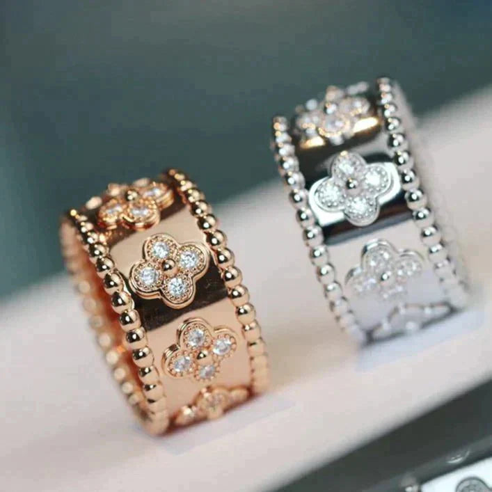 [Pearl Jewelrys]CLOVER KALEIDOSCOPE RING 10MM