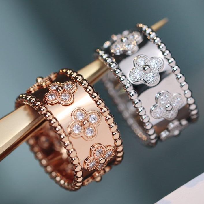 [Pearl Jewelrys]CLOVER KALEIDOSCOPE RING 10MM