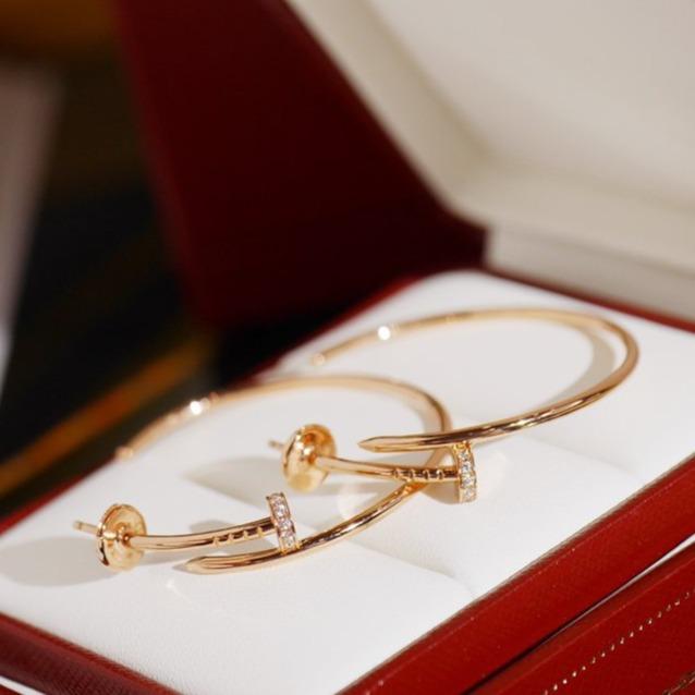 [Pearl Jewelrys]JUSTE EARRINGS DIAMONDS 1.8MM