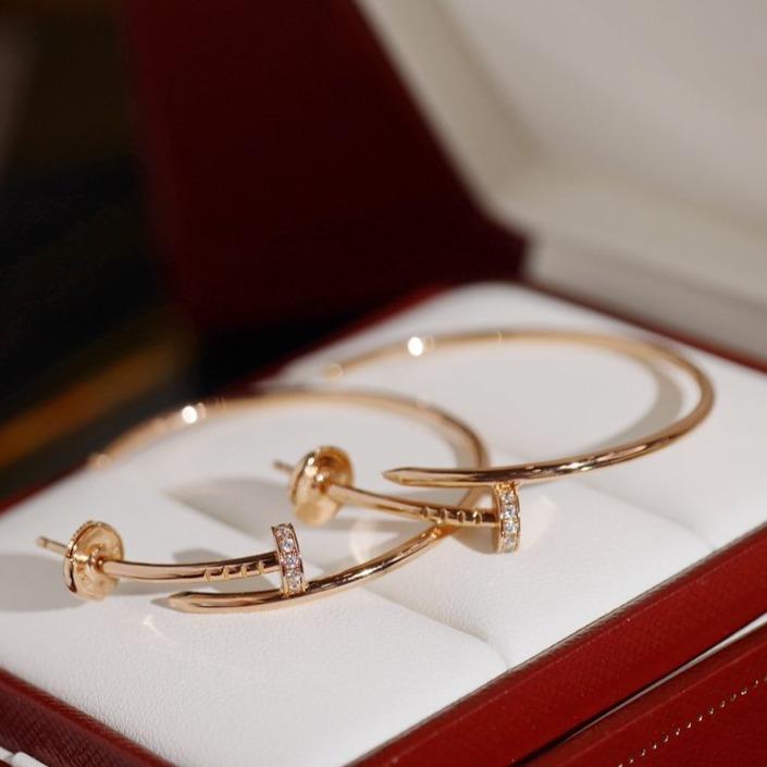 [Pearl Jewelrys]JUSTE EARRINGS DIAMONDS 1.8MM