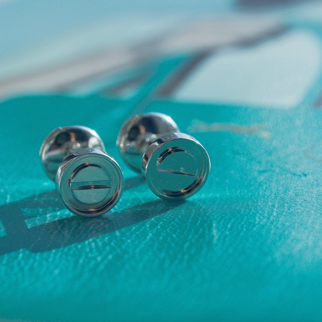 [Pearl Jewelrys]LOVE EARRINGS SILVER 10MM