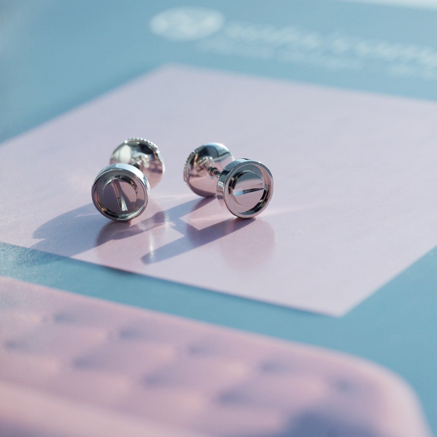 [Pearl Jewelrys]LOVE EARRINGS SILVER 10MM