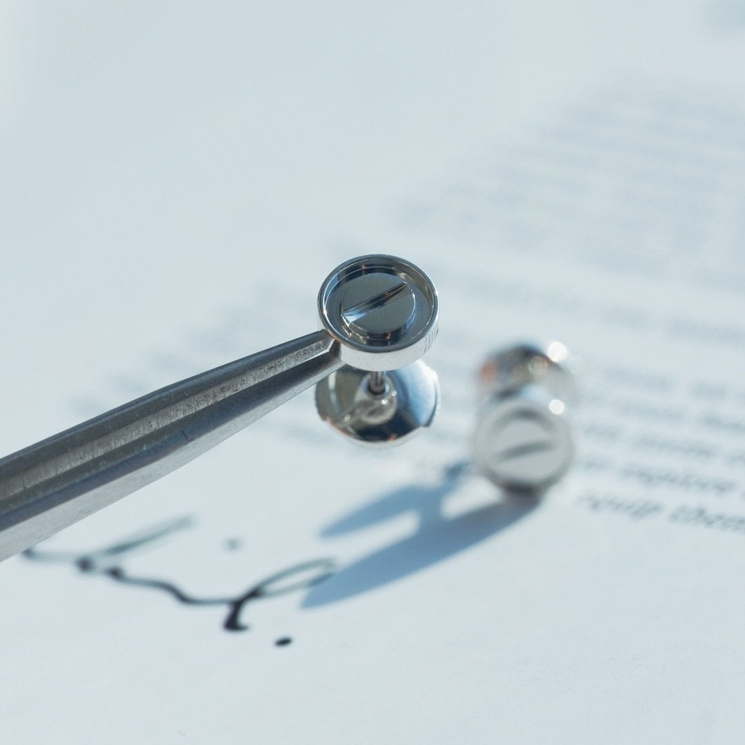 [Pearl Jewelrys]LOVE EARRINGS SILVER 10MM