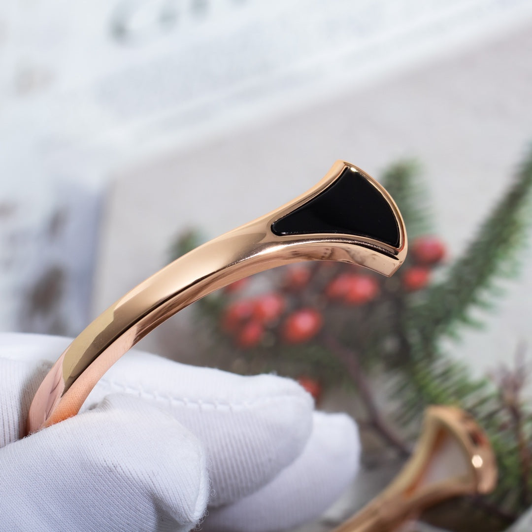 [Pearl Jewelrys]DREAM BRACELET OPEN PINK GOLD MOP