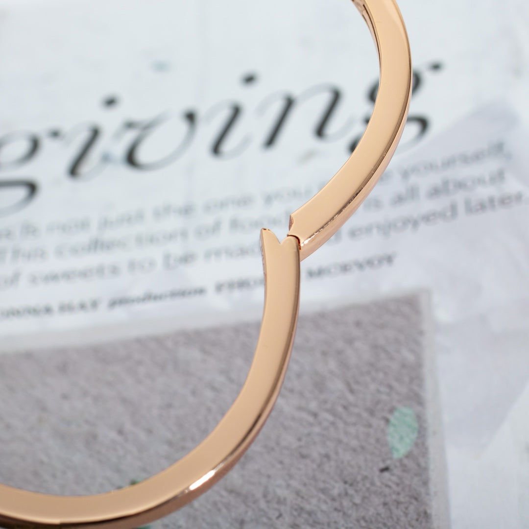 [Pearl Jewelrys]DREAM BRACELET OPEN PINK GOLD MOP DIAMOND