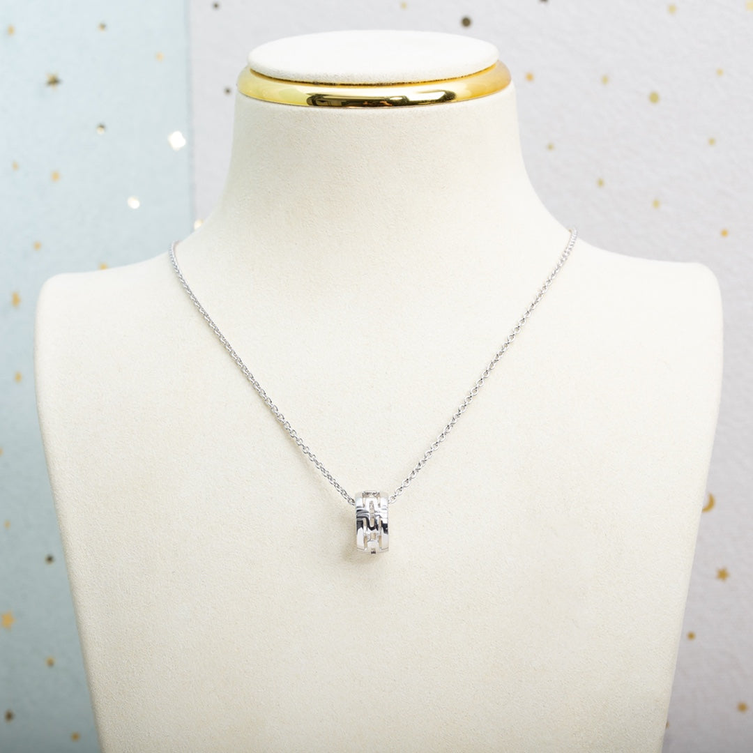 [Pearl Jewelrys]PARENTESI NECKLACE SILVER