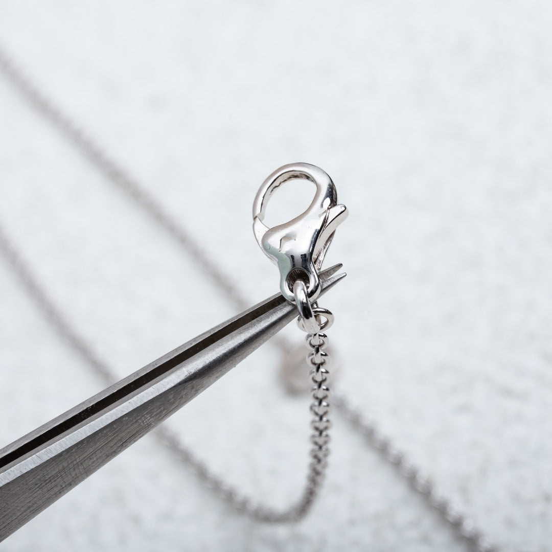 [Pearl Jewelrys]PARENTESI NECKLACE SILVER