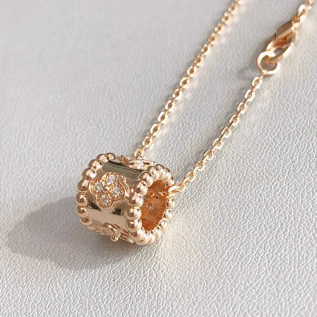 [Pearl Jewelrys]PERLEE PEDANT NECKLACE GOLD / ROSE GOLD