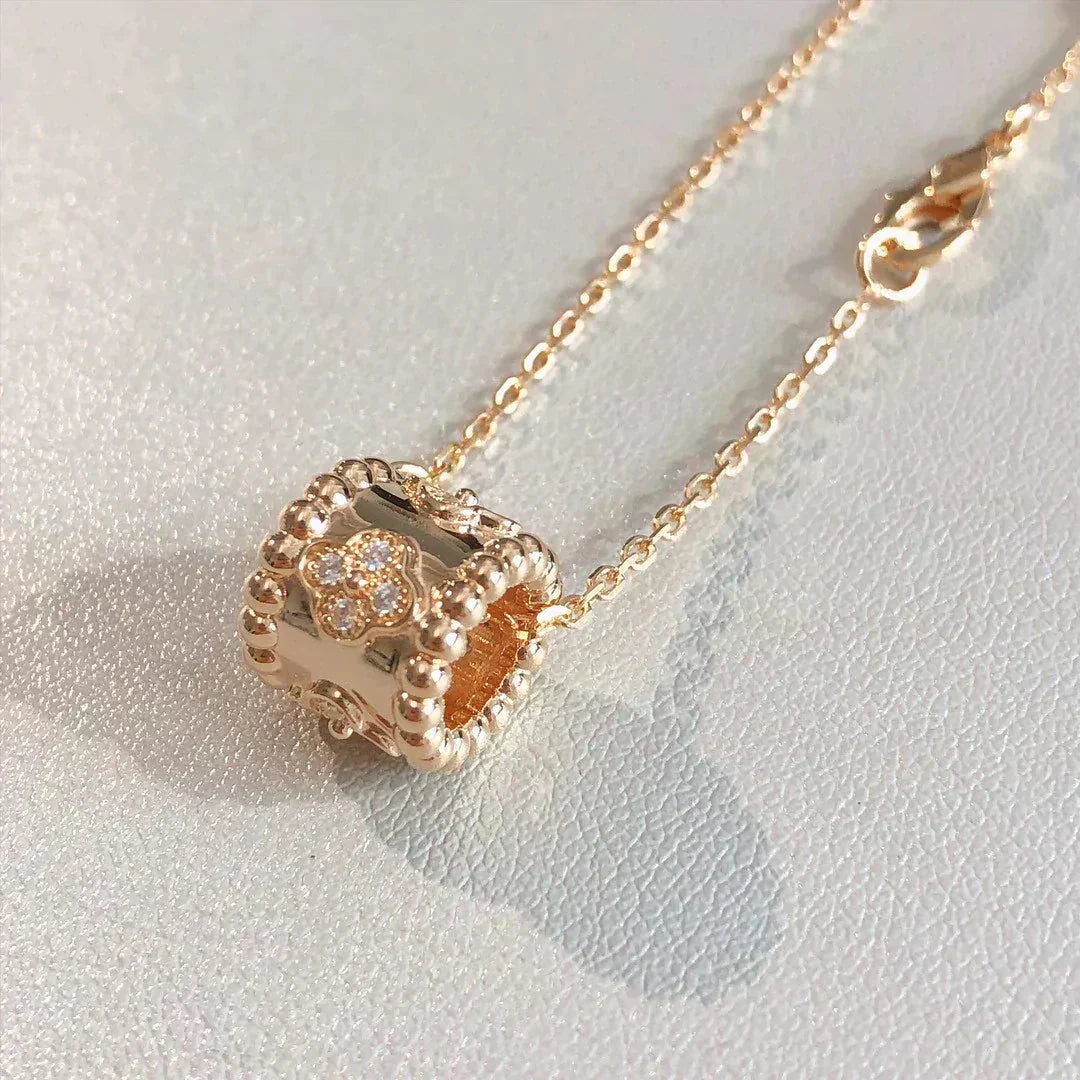 [Pearl Jewelrys]PERLEE PEDANT NECKLACE GOLD / ROSE GOLD