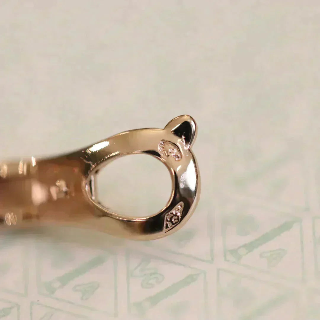 [Pearl Jewelrys]CLOVER MEDIUM 1 MOTIFS FUll DIAMOND EARRINGS