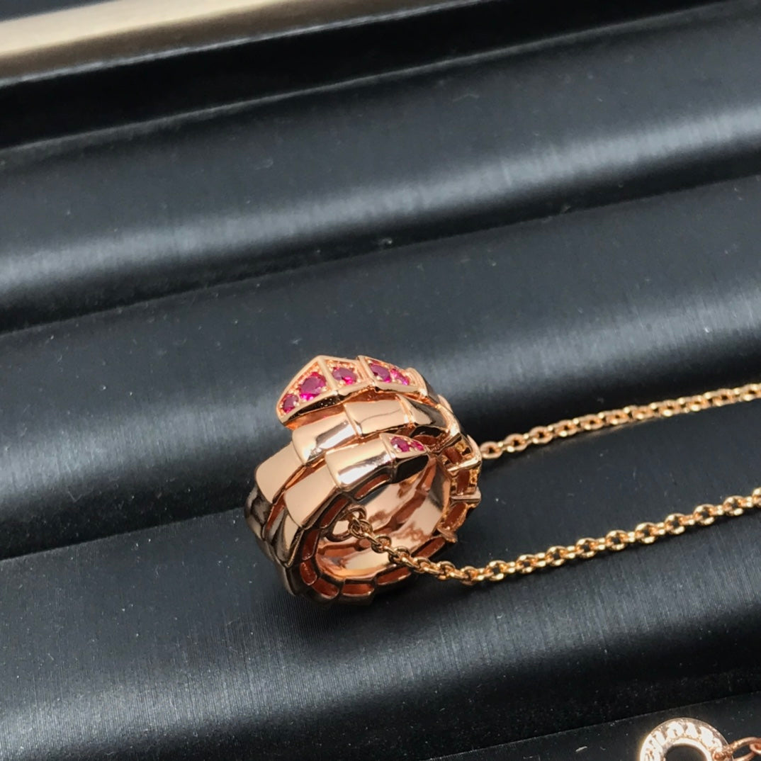 [Pearl Jewelrys]SERPENTI PEDANT NECKLACE
