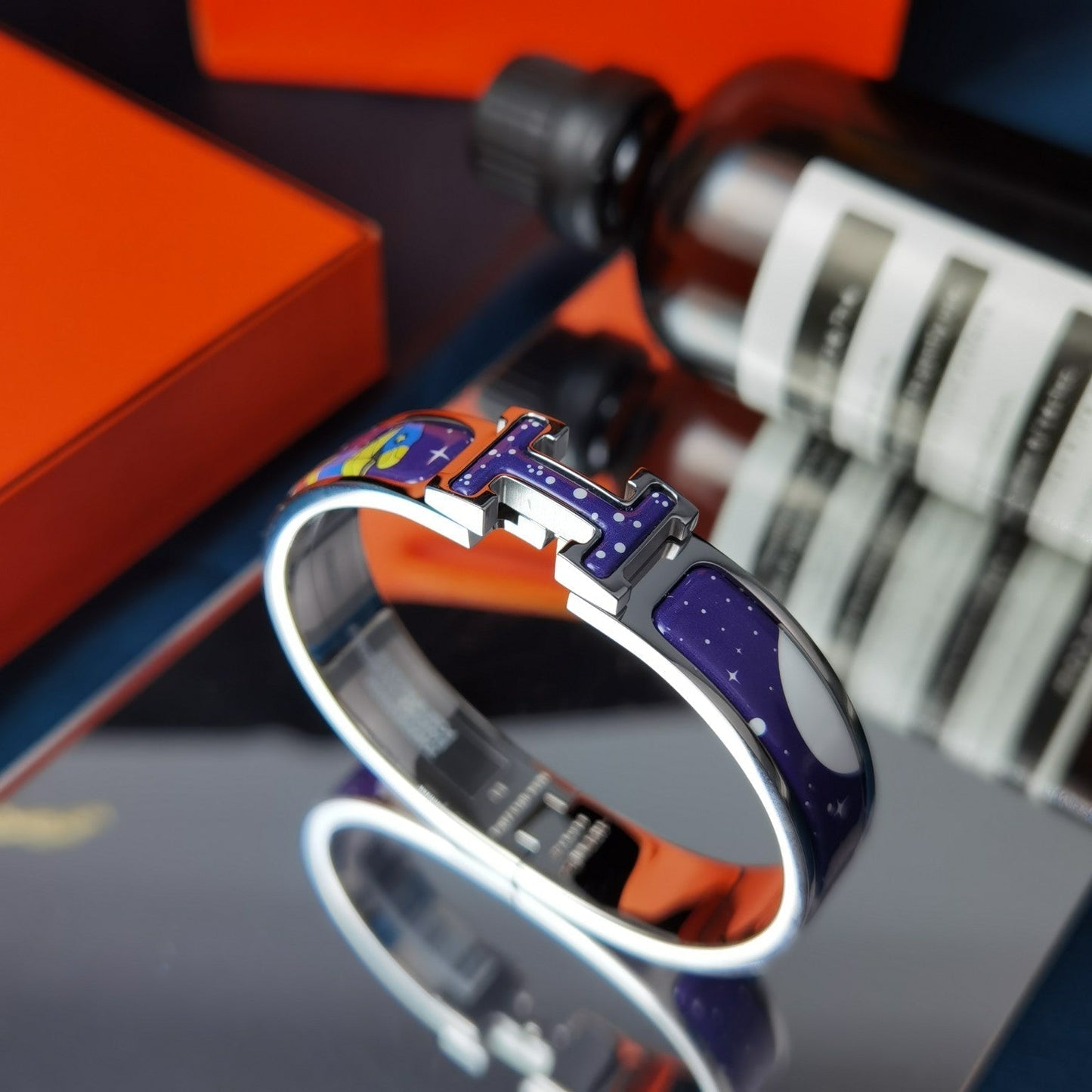 [Pearl Jewelrys]H STAR AND MOON BRACELET 12MM