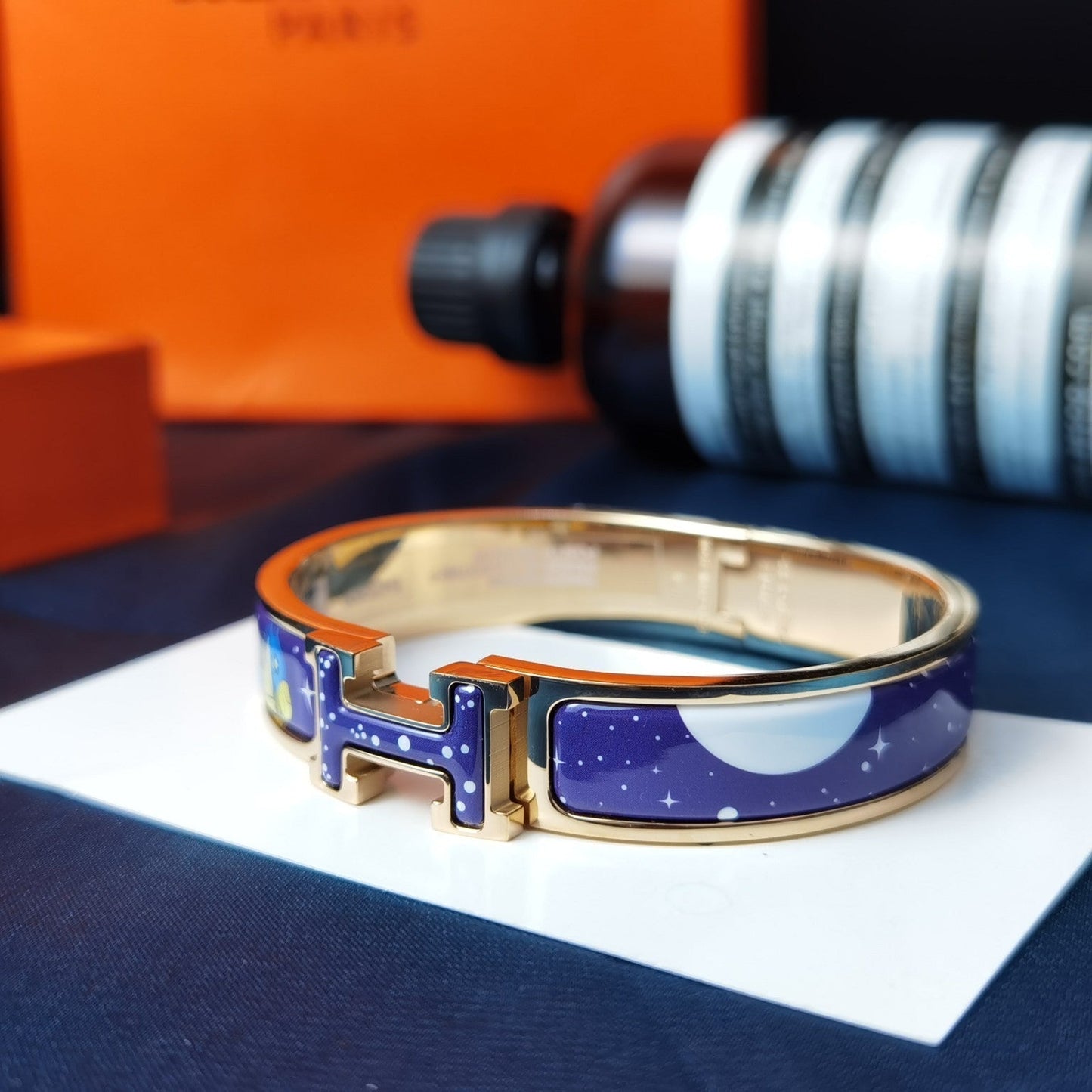 [Pearl Jewelrys]H STAR AND MOON BRACELET 12MM