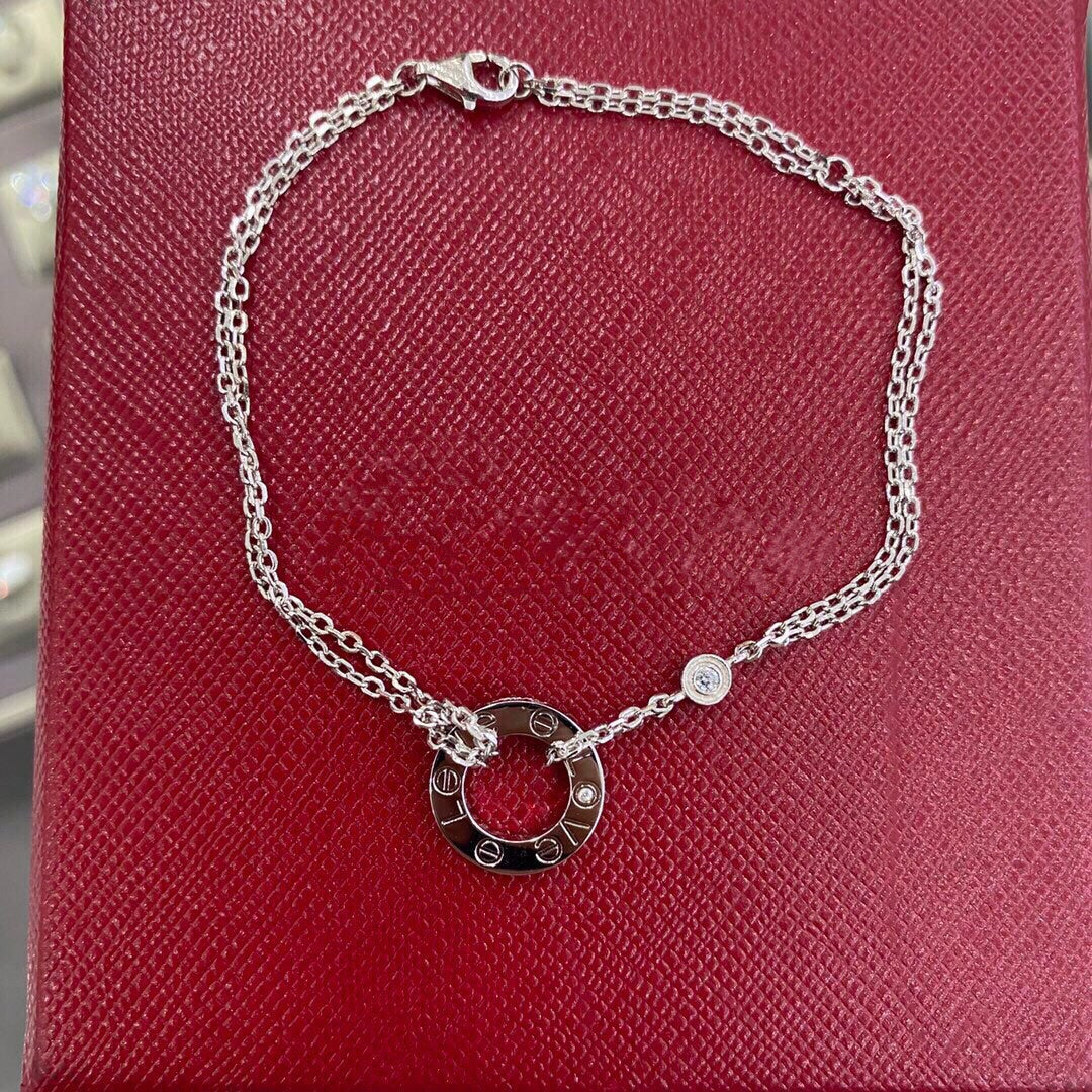 [Pearl Jewelrys]LOVE BRACELET 2 DIAMOND