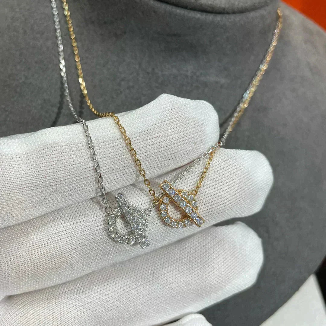 [Pearl Jewelrys]ECHAPEE NECKLACE DIAMOND