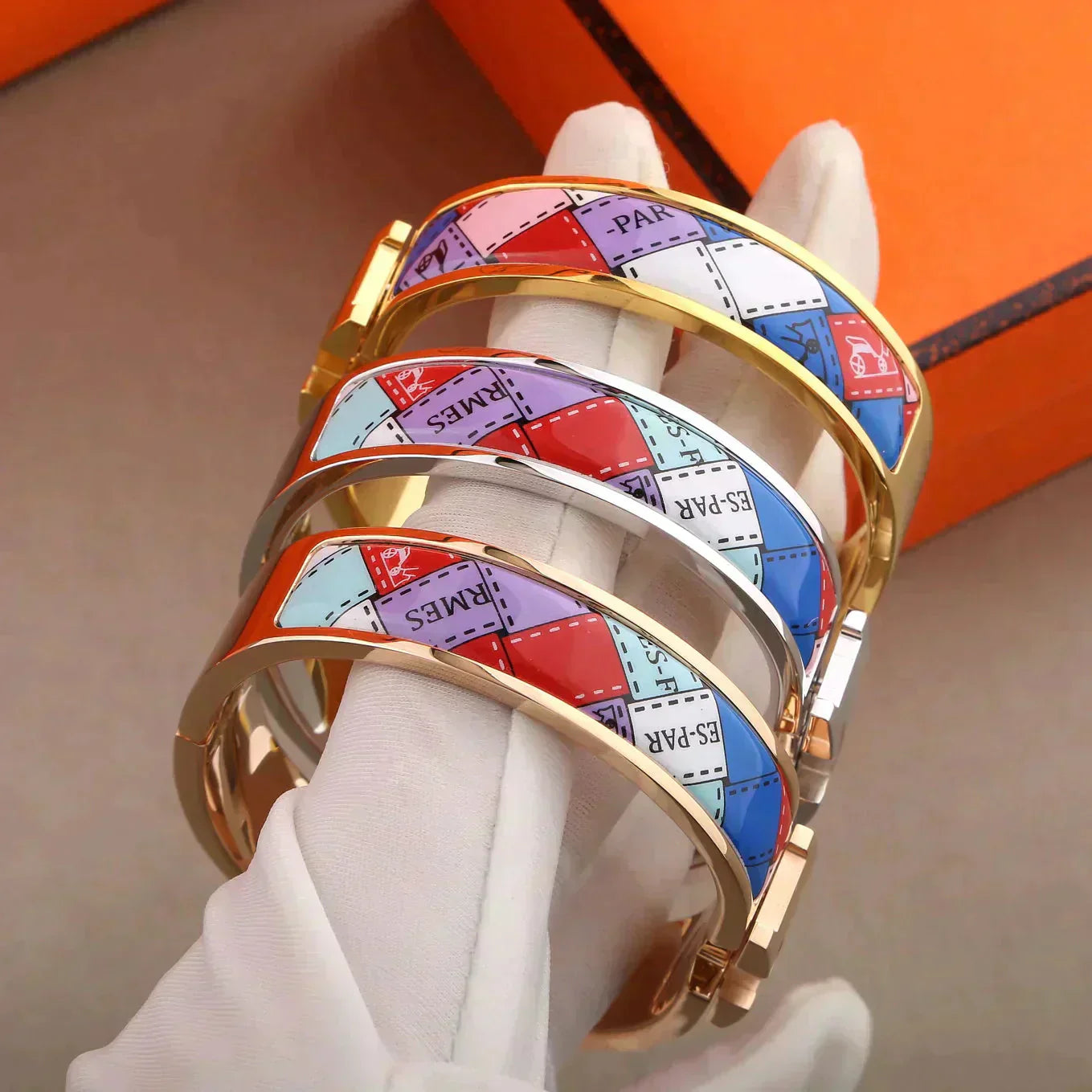 [Pearl Jewelrys]H BRACELET DOTTED BORDER 12MM