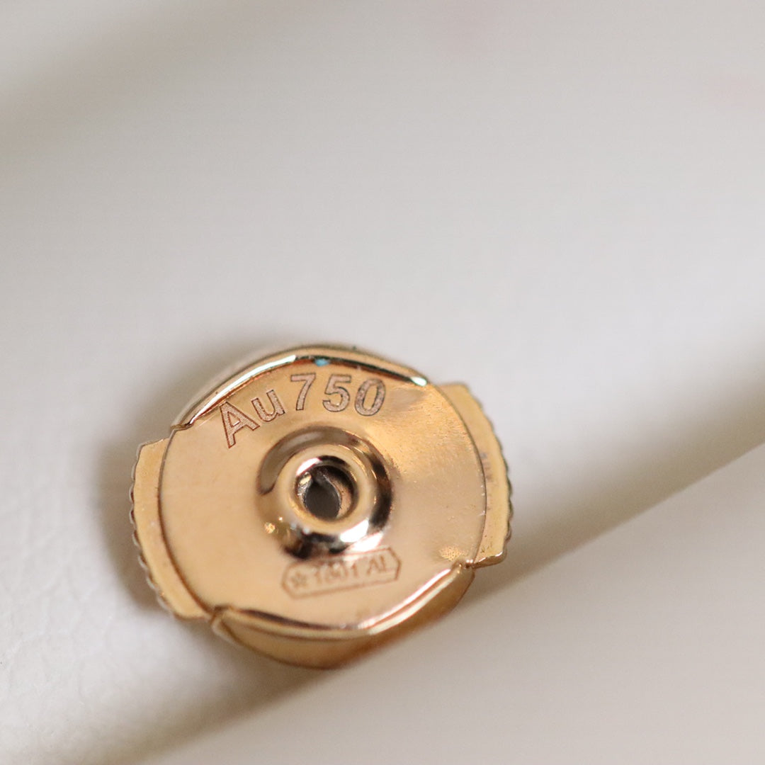 [Pearl Jewelrys]JUSTE EARRINGS PINK GOLD