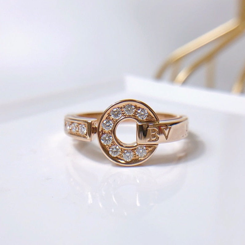 [Pearl Jewelrys]DREAM RING DIAMOND PINK GOLD