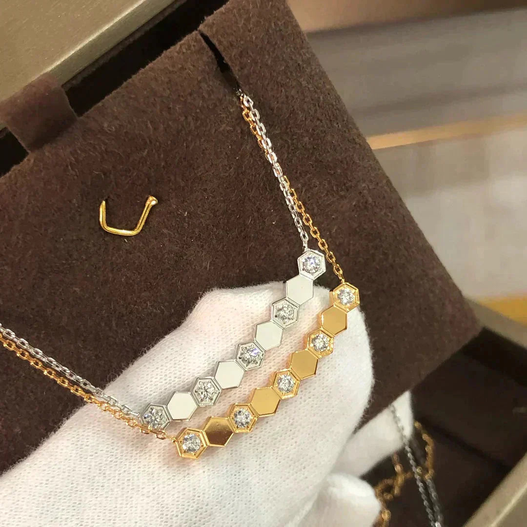 [Pearl Jewelrys]BEE LOVE NECKLACE DIAMOND