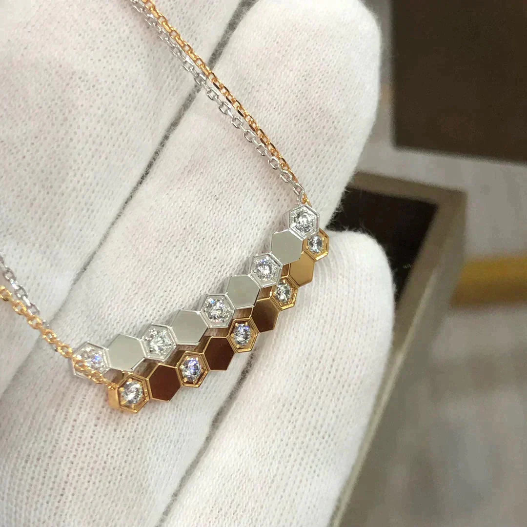 [Pearl Jewelrys]BEE LOVE NECKLACE DIAMOND