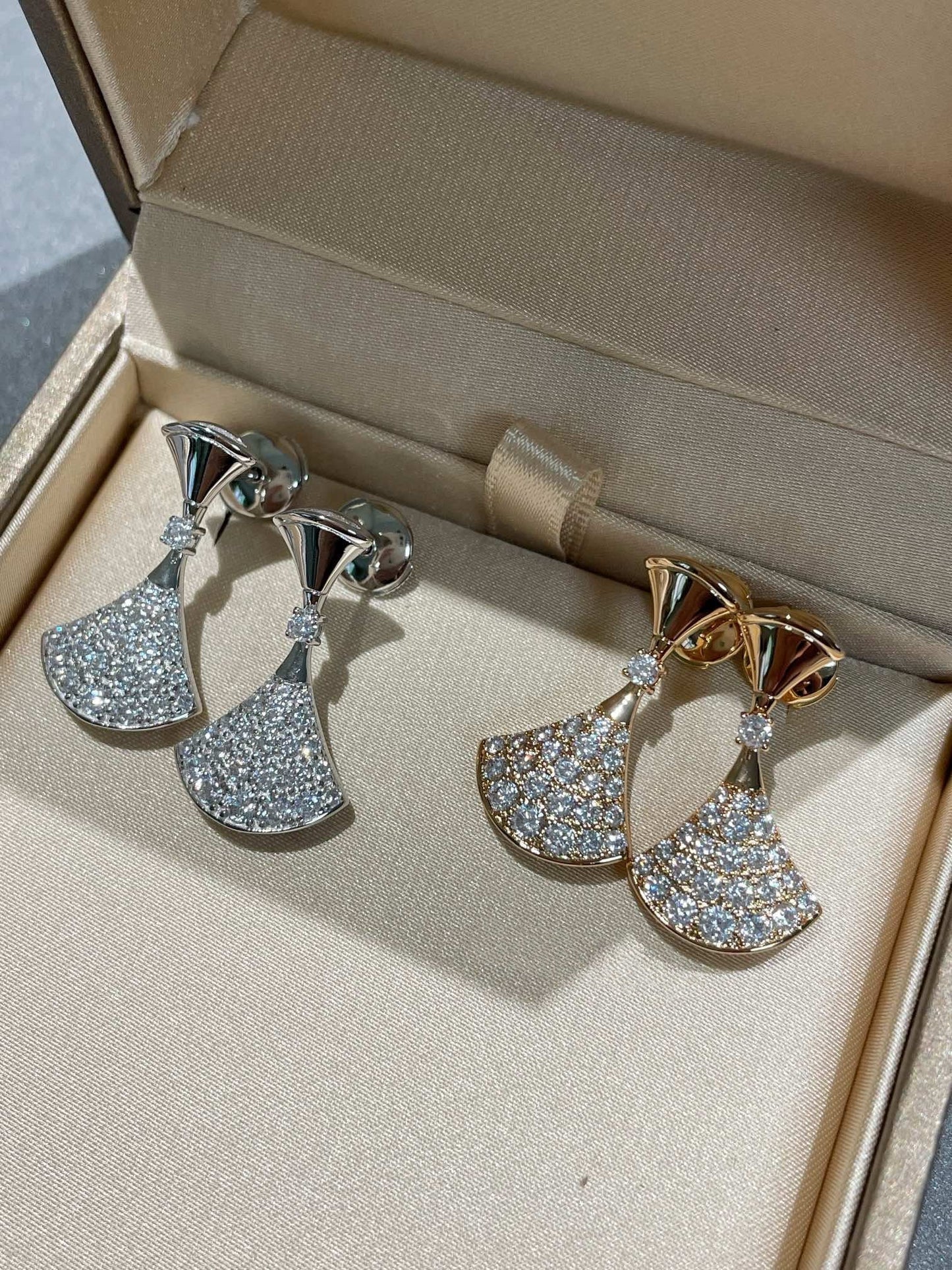 [Pearl Jewelrys]DREAM EARRINGS DIAMOND