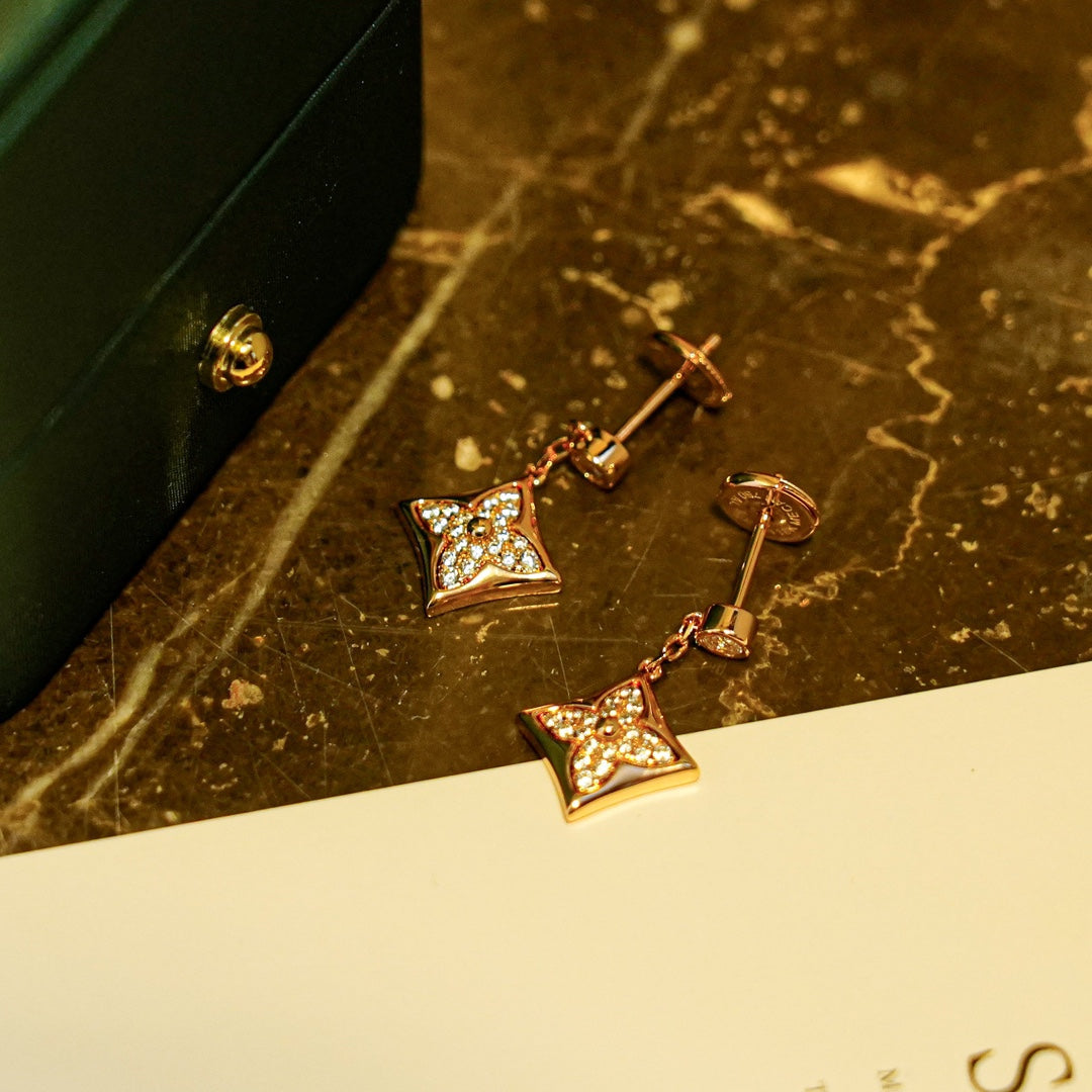 [Pearl Jewelrys]STAR DIAMONDS EARRINGS GOLD