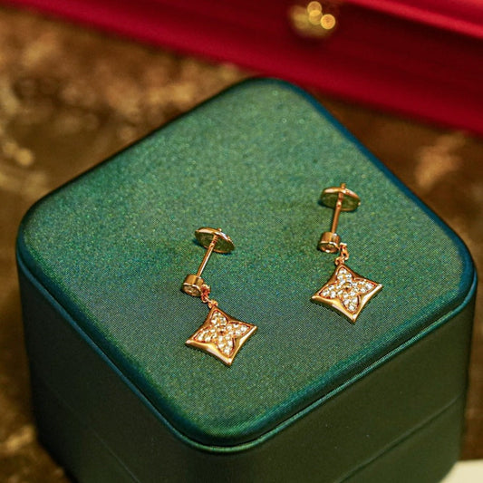 [Pearl Jewelrys]STAR DIAMONDS EARRINGS GOLD