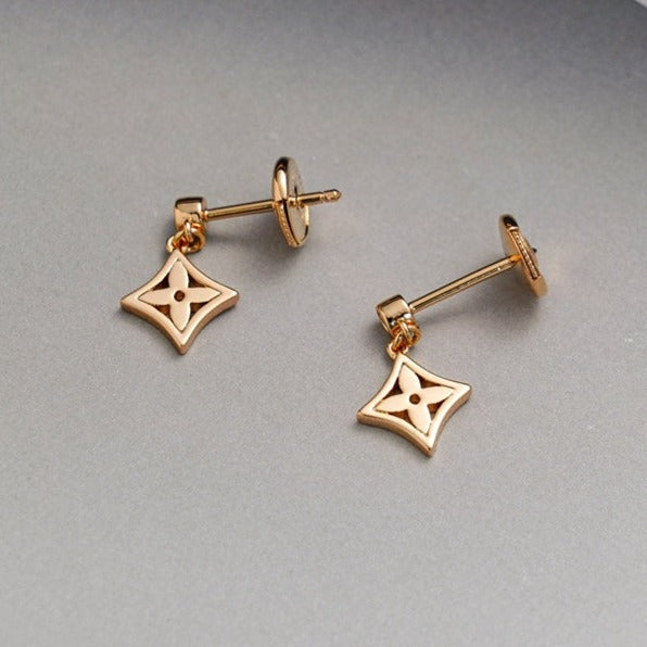 [Pearl Jewelrys]STAR EARRINGS GOLD