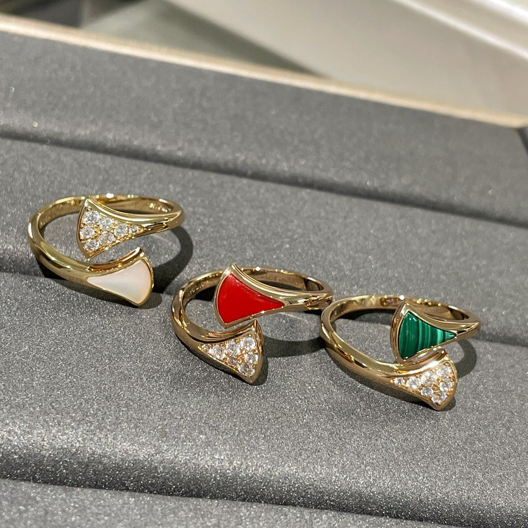 [Pearl Jewelrys]DREAM RING PINK GOLD DIAMOND