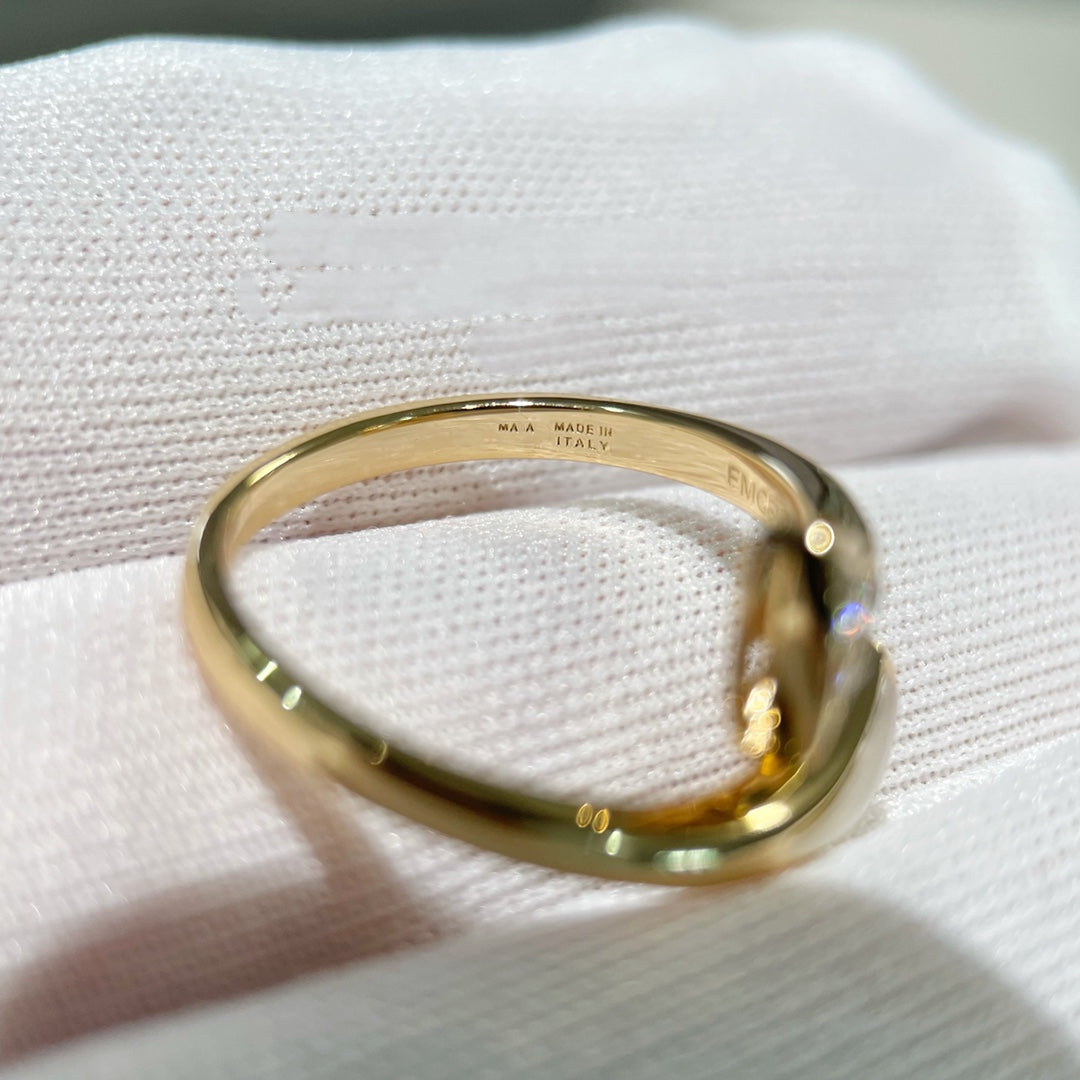 [Pearl Jewelrys]DREAM RING PINK GOLD DIAMOND