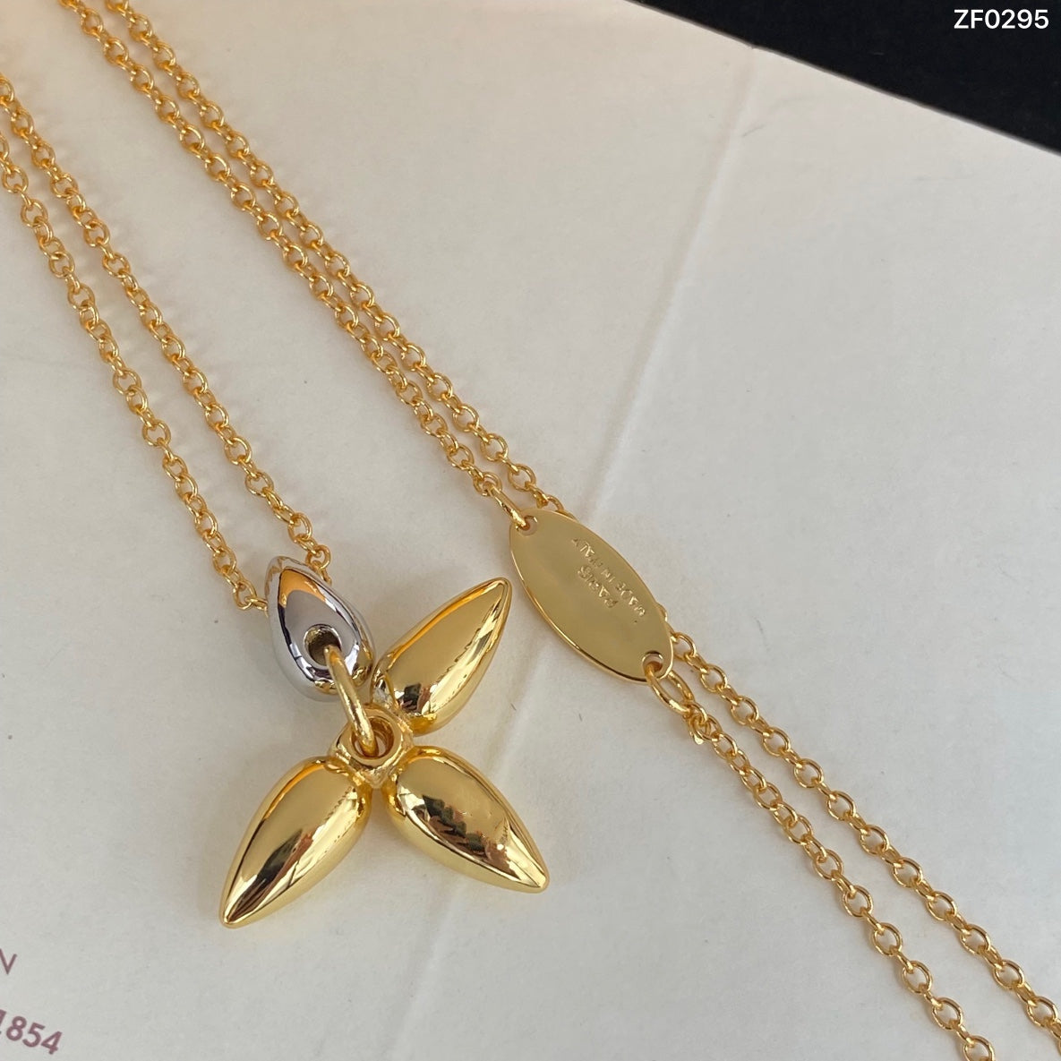 [Pearl Jewelrys]LOUISETTE PEDANT GOLD NECKLACE