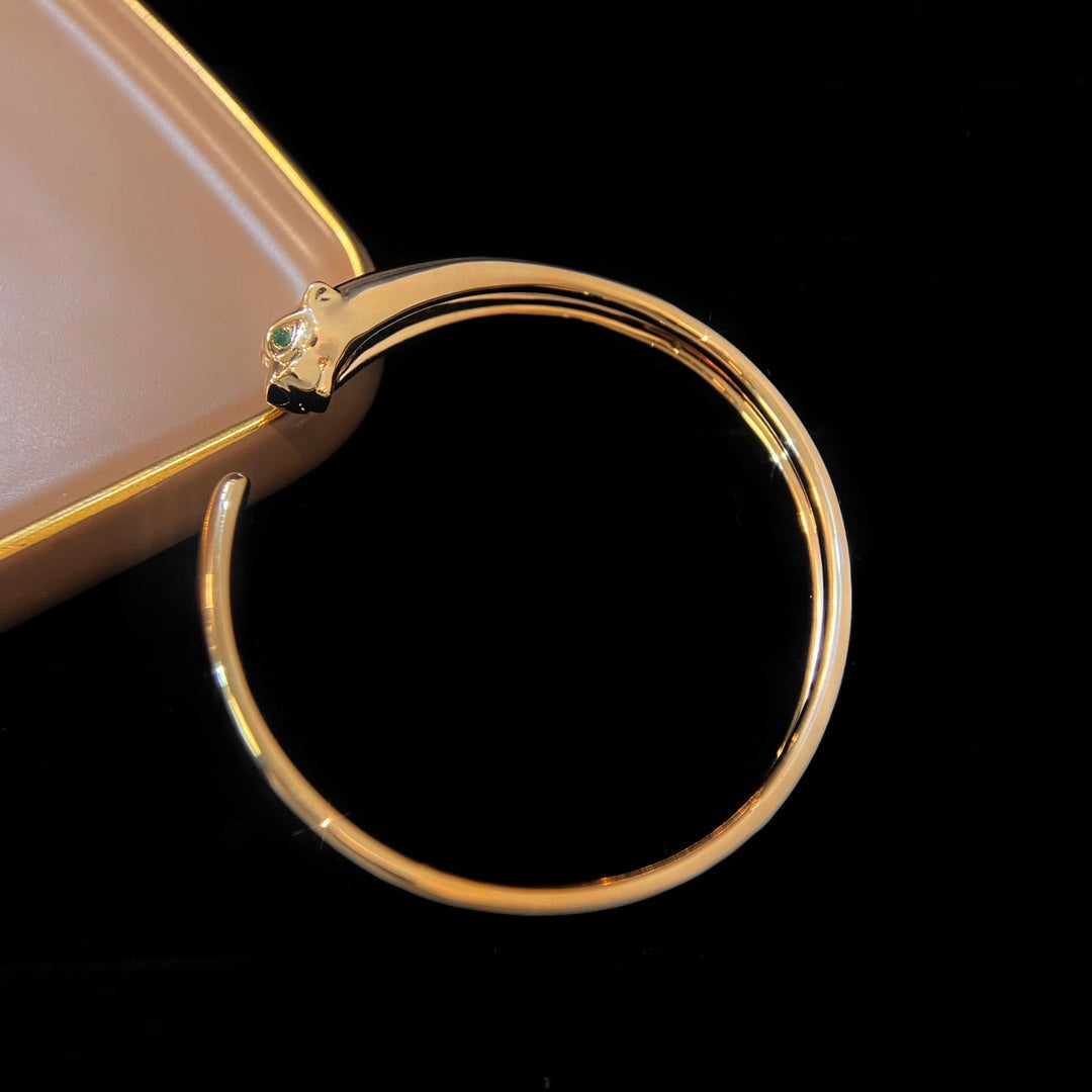 [Pearl Jewelrys]PANTHERE GOLD OPEN BRACELET