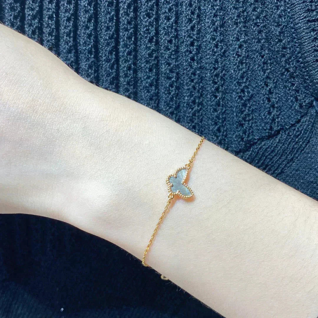 [Pearl Jewelrys]BUTTERFLY DARK MOP BUTTERFLY BRACELET