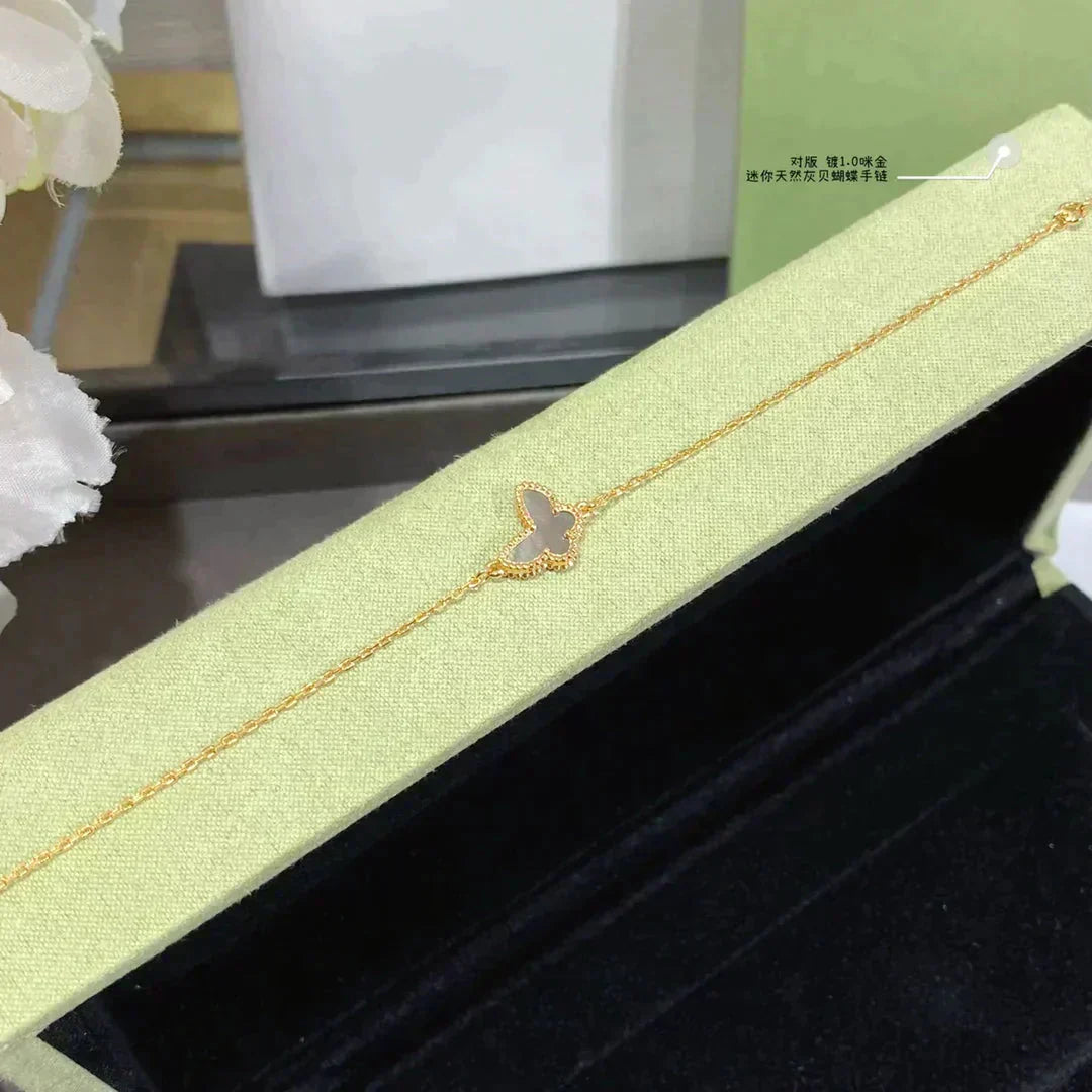 [Pearl Jewelrys]BUTTERFLY DARK MOP BUTTERFLY BRACELET