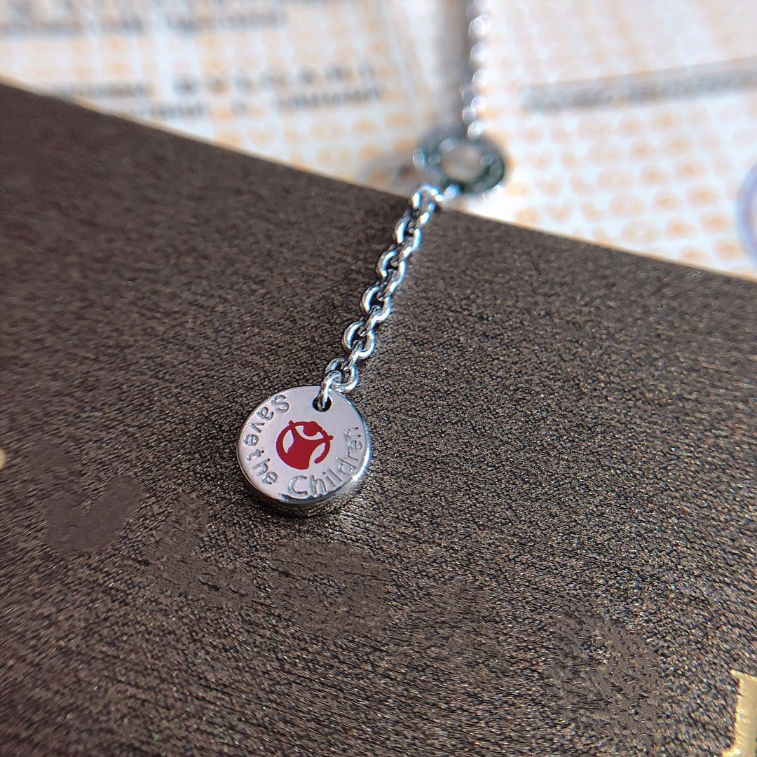 [Pearl Jewelrys]ZERO 1 BLACK CERAMIC SILVER NECKLACE