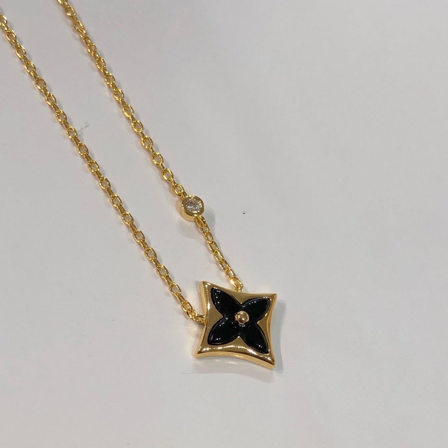 [Pearl Jewelrys]STAR BLACK MOP NECKLACE