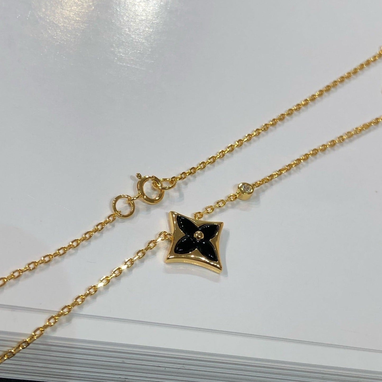 [Pearl Jewelrys]STAR BLACK MOP NECKLACE