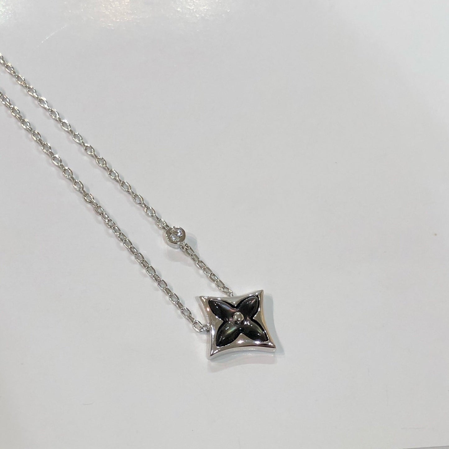 [Pearl Jewelrys]STAR BLACK MOP NECKLACE