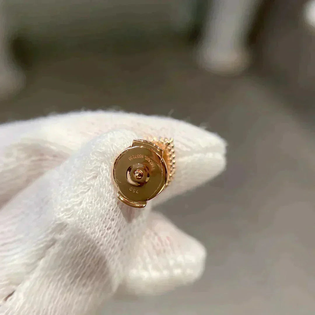 [Pearl Jewelrys]HEART CARNELIAN STUD EARRINGS